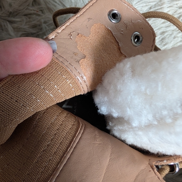 NWOT Marc Fisher LTD Izzie Cold Weather Boots in Tan Suede - Picture 13 of 14